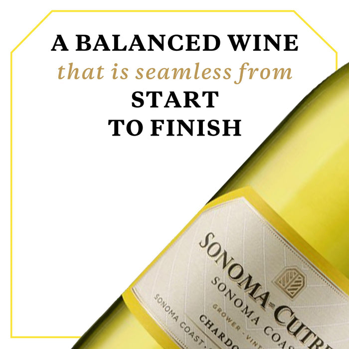 Sonoma-Cutrer Sonoma Coast Chardonnay White Wine, 750 mL Bottle