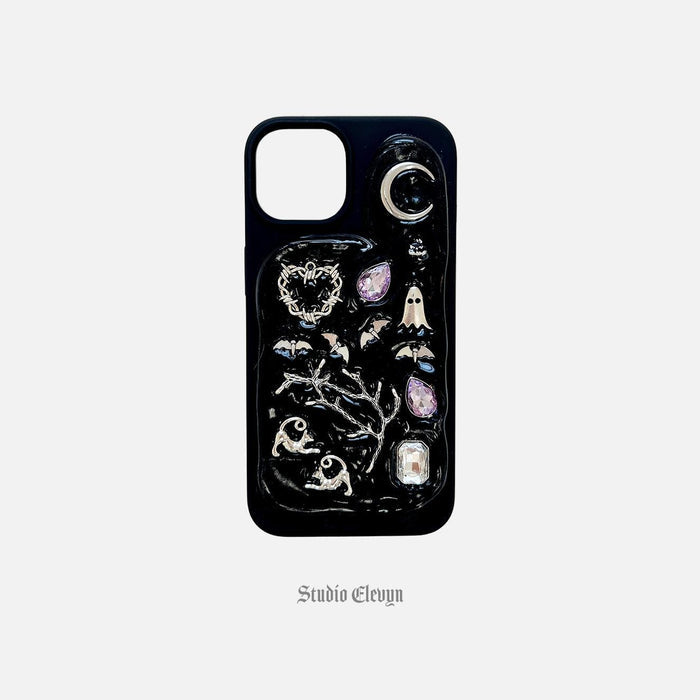 Spooky | Customizable Mosaic Charm Phone Case for iPhone and Android