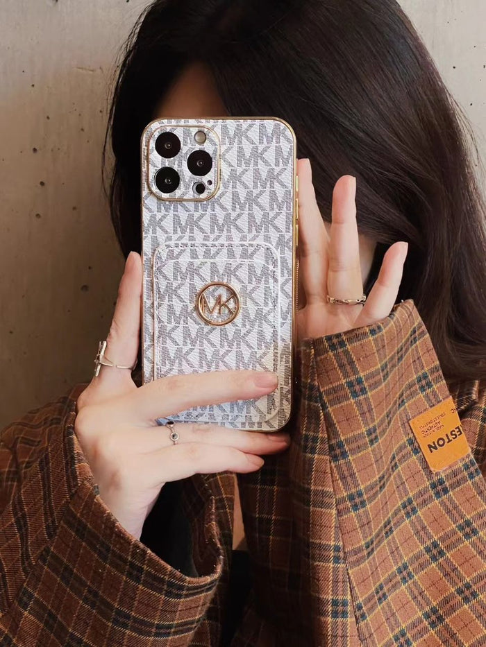 Stylish Monogram Phone Cases with Card Holder