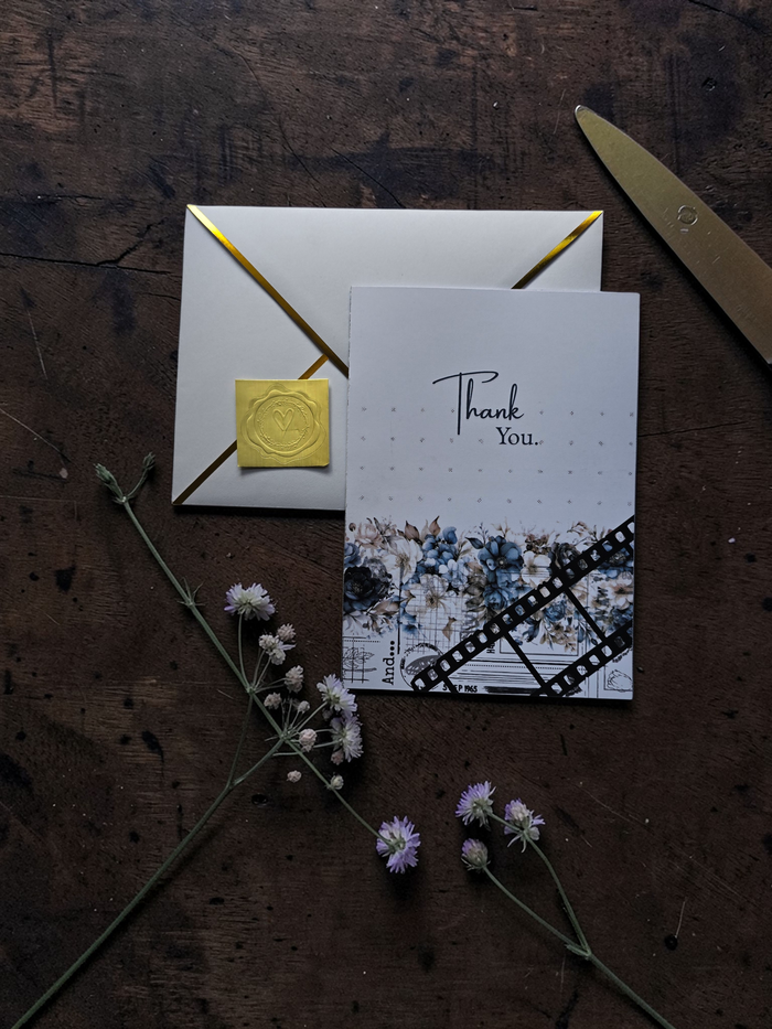 Thank You Greeting Card Collection | Azure Blooms