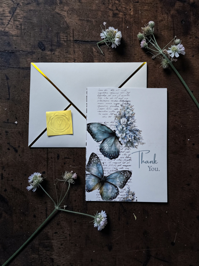 Thank You Greeting Card Collection | Azure Blooms