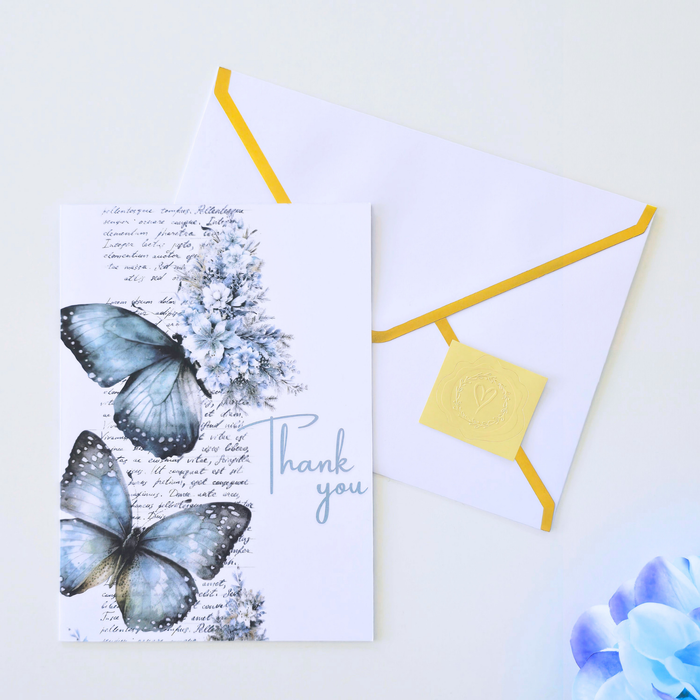 Thank You Greeting Card Collection | Azure Blooms