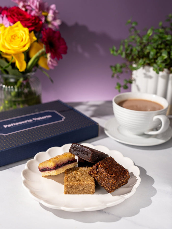 Patisserie Valerie's handmade The Old School Favourites Classic Treat Box cake delivery