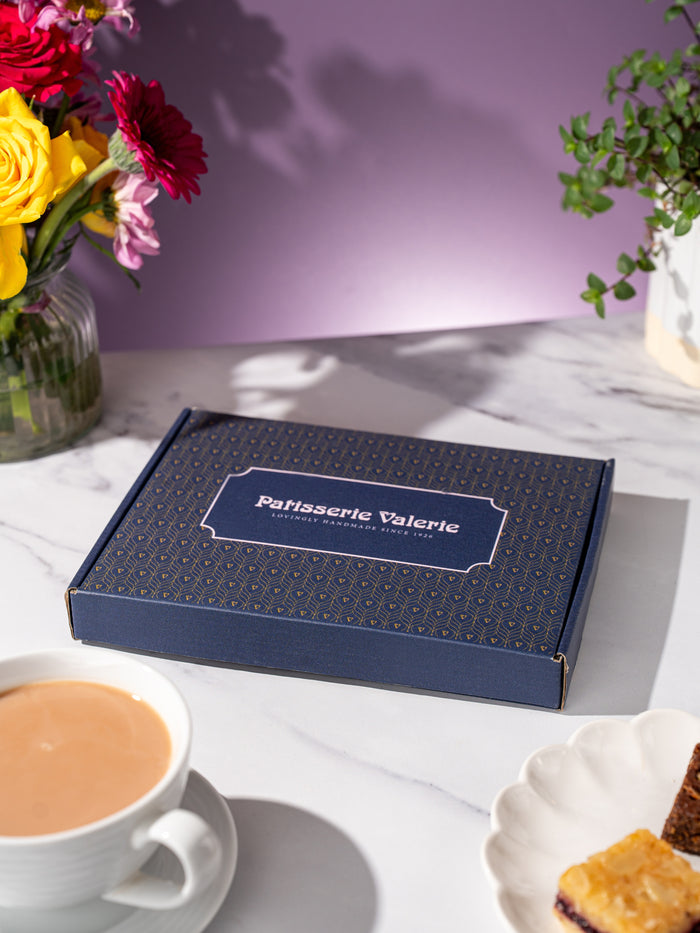 Patisserie Valerie's handmade The Old School Favourites Classic Treat Box cake delivery