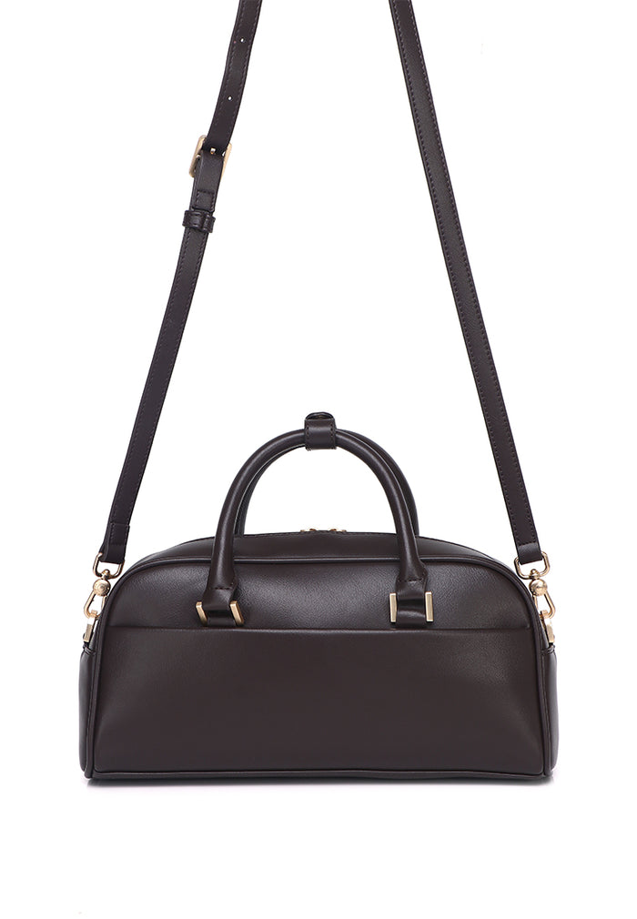 The Ordine Top Handle Bag (Espresso)