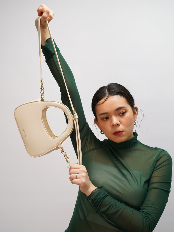 Tiara Hobo Bag (Beige)