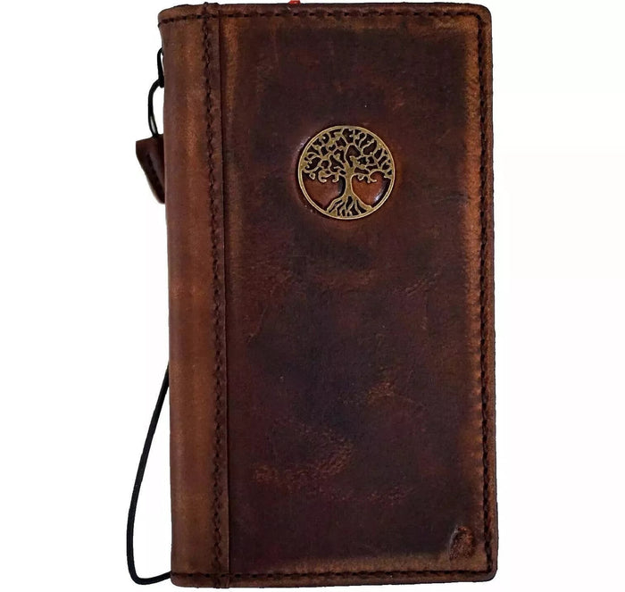Tree Of Life Leather Galaxy Phone Wallet Case