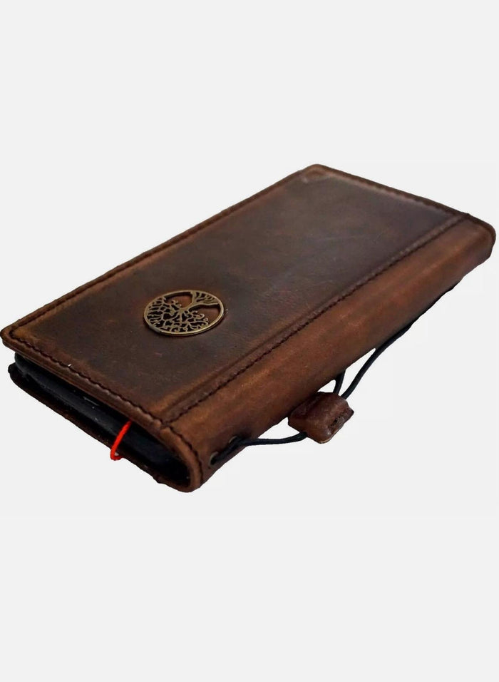 Tree Of Life Leather Galaxy Phone Wallet Case