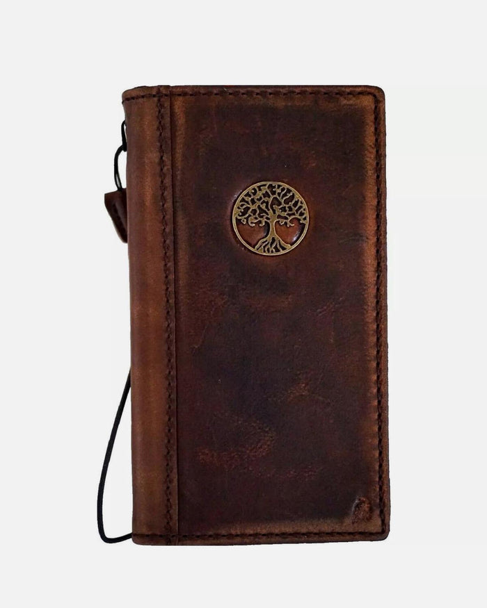 Tree Of Life Leather Galaxy Phone Wallet Case
