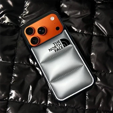 Trendy The North FC Puffer Jacket iPhone Cases For iPhone 17/ 16 /15 /14