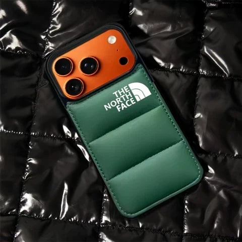 Trendy The North FC Puffer Jacket iPhone Cases For iPhone 17/ 16 /15 /14