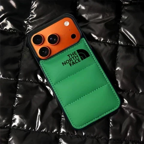 Trendy The North FC Puffer Jacket iPhone Cases For iPhone 17/ 16 /15 /14