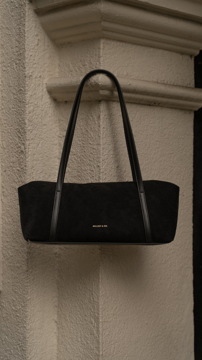 Urban Plush Shoulder Bag (Black)