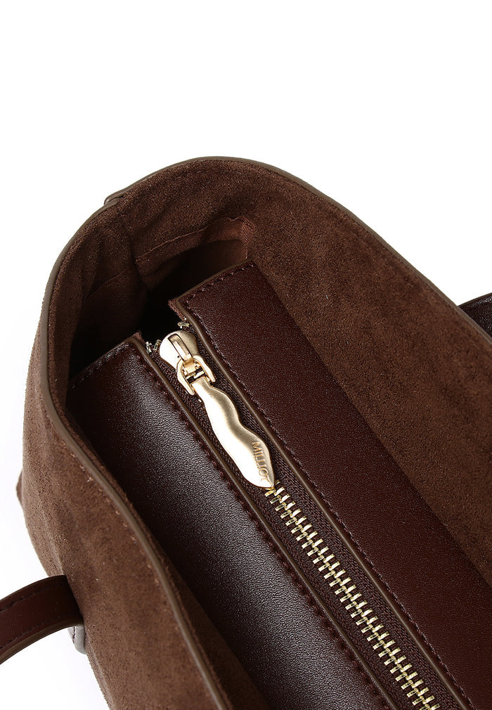 Urban Plush Shoulder Bag (Coffee)