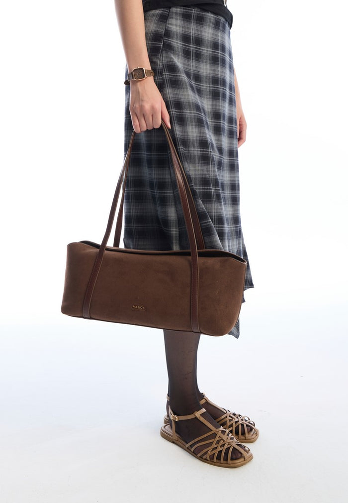 Urban Plush Shoulder Bag (Coffee)