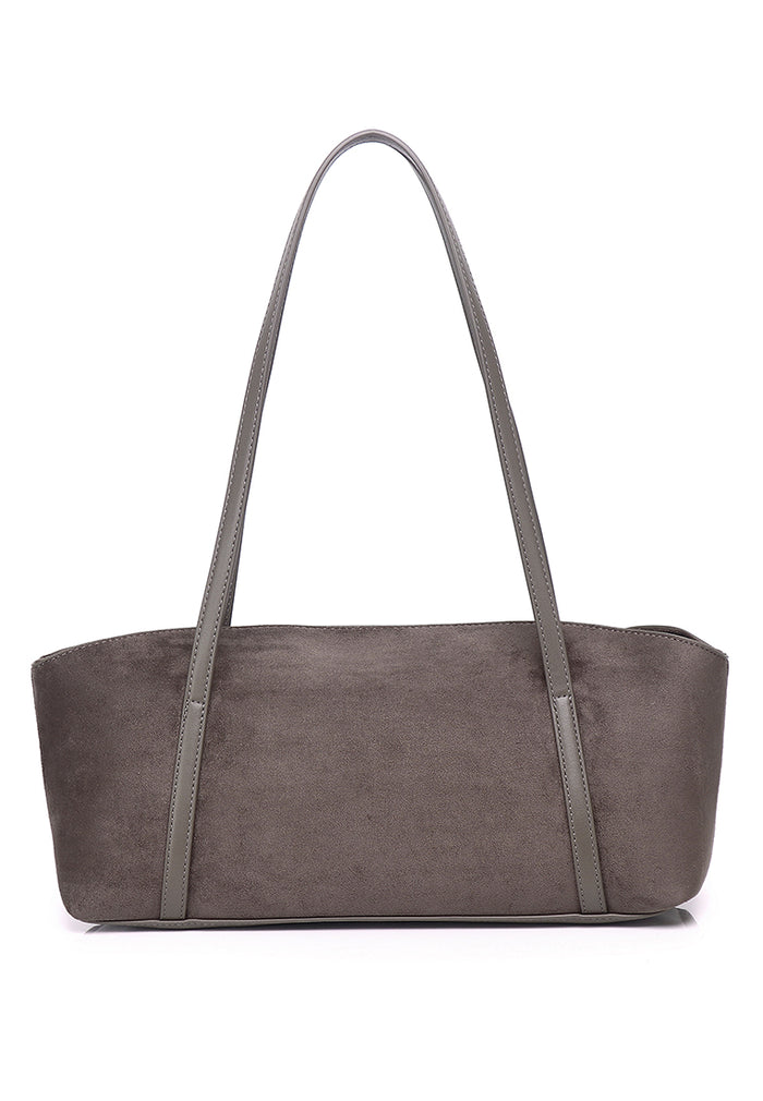 Urban Plush Shoulder Bag (Grey)