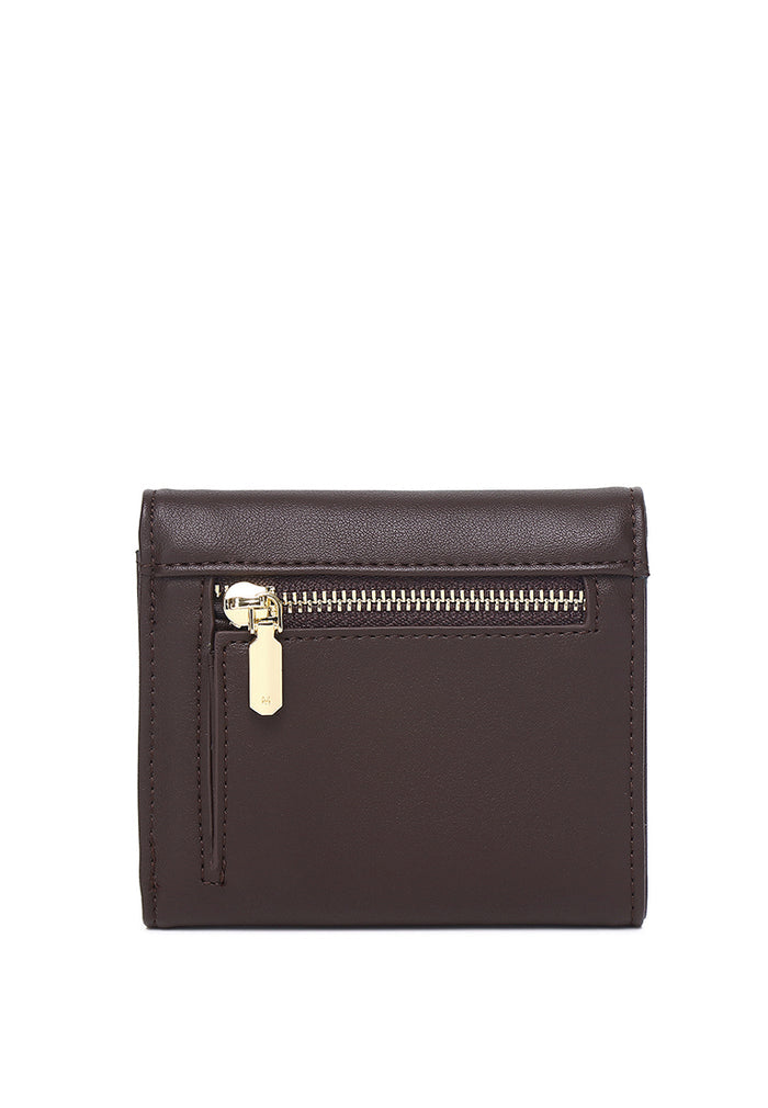 Velvora Mini Envelope Wallet (Coffee)
