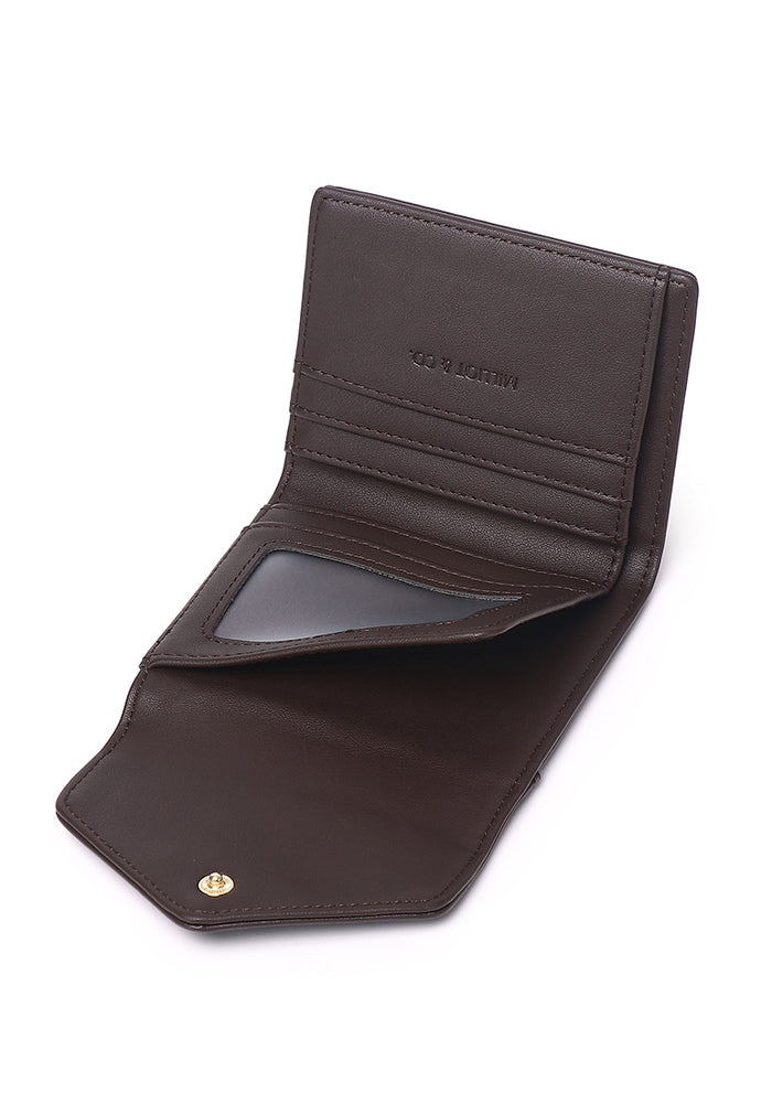 Velvora Mini Envelope Wallet (Coffee)