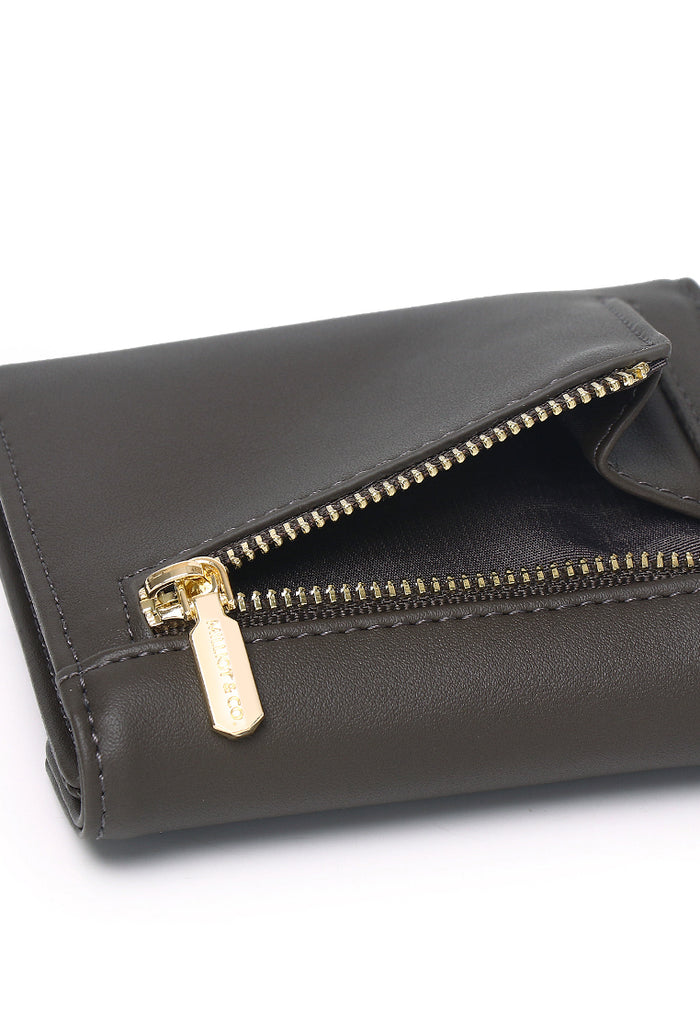 Velvora Mini Envelope Wallet (Grey)