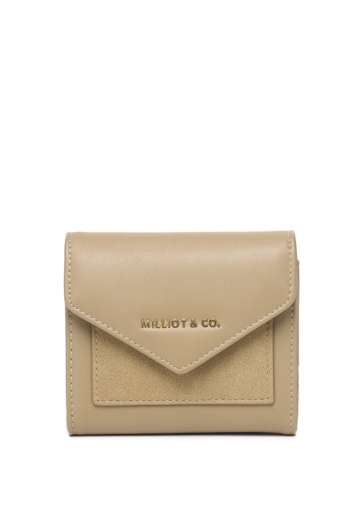 Velvora Mini Envelope Wallet (Khaki)