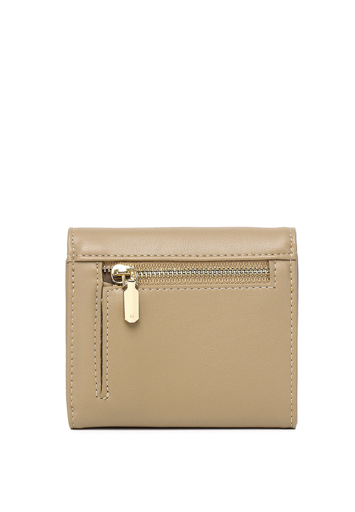 Velvora Mini Envelope Wallet (Khaki)