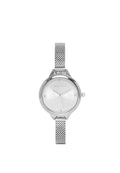 Vera Mesh Strap Analog Watch (Silver)