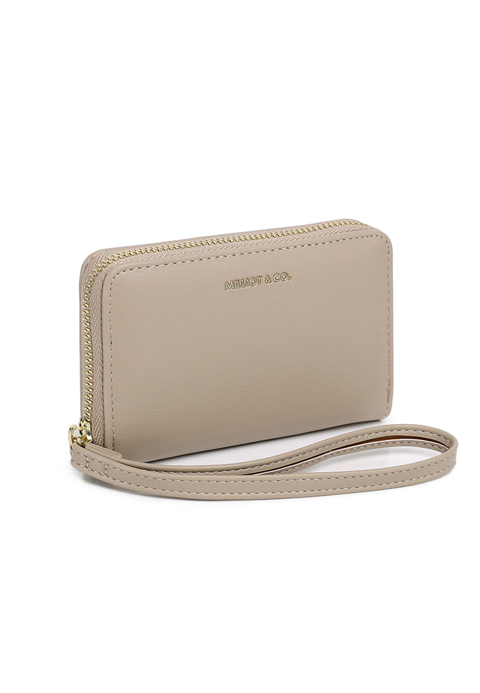 Viviz Zip Around Short Wallet (Smoke)
