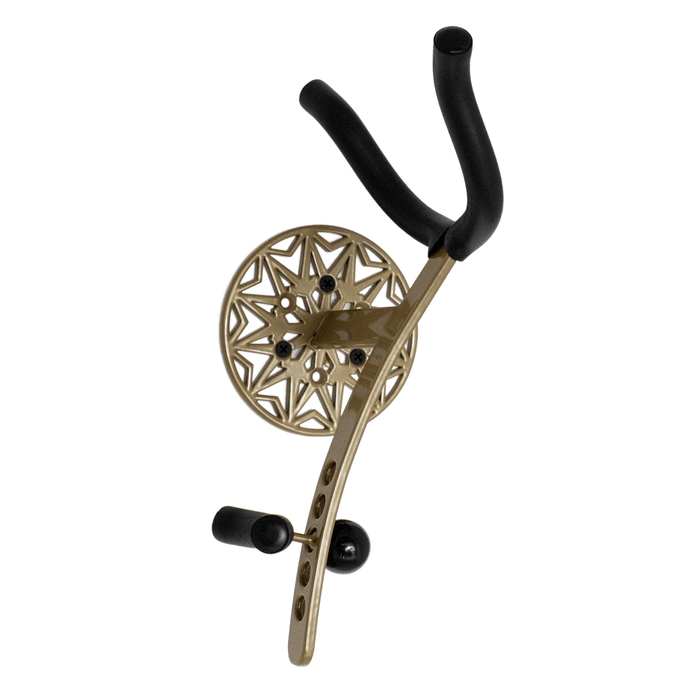 angled view tenor saxophone wallmount  Samba Bronze by Locoparasaxo.com