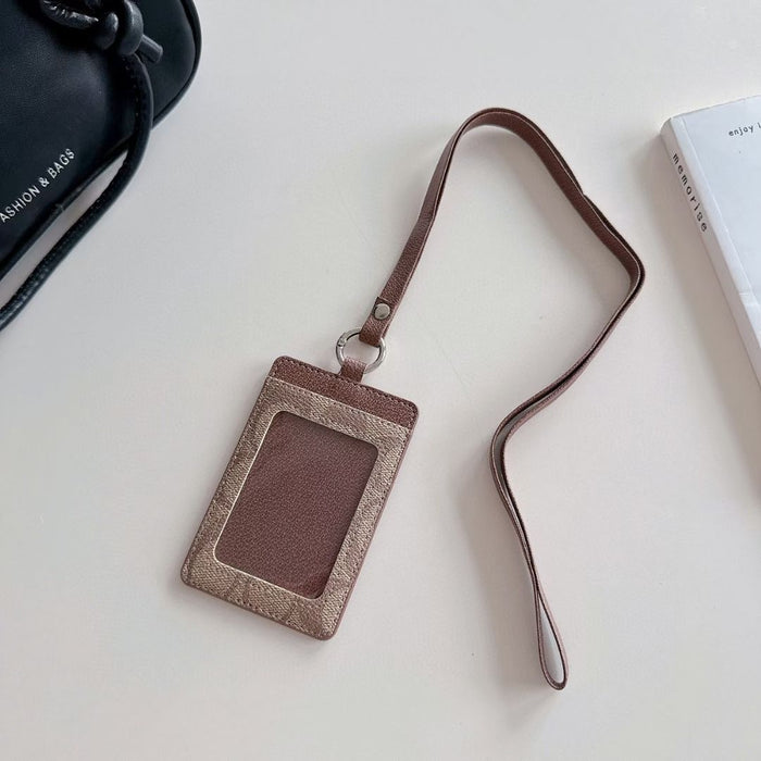 Wallet Card Holder With Chain