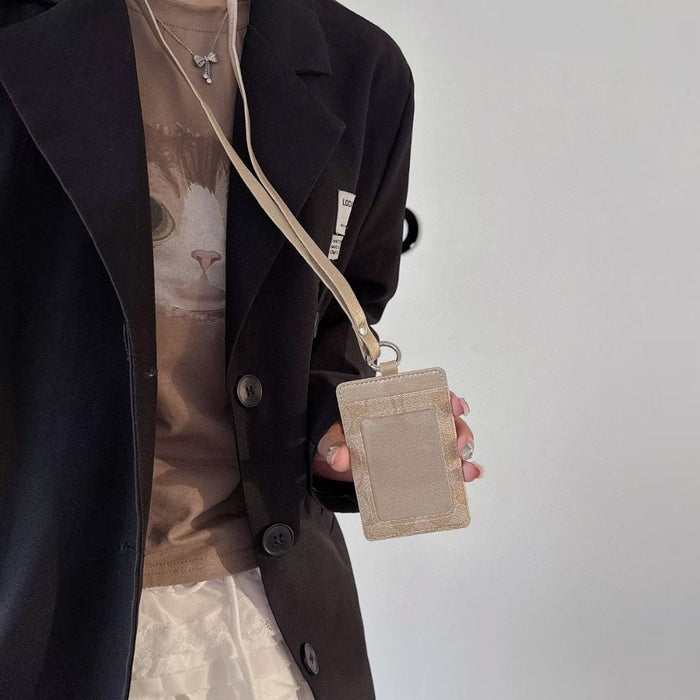 Wallet Card Holder With Chain
