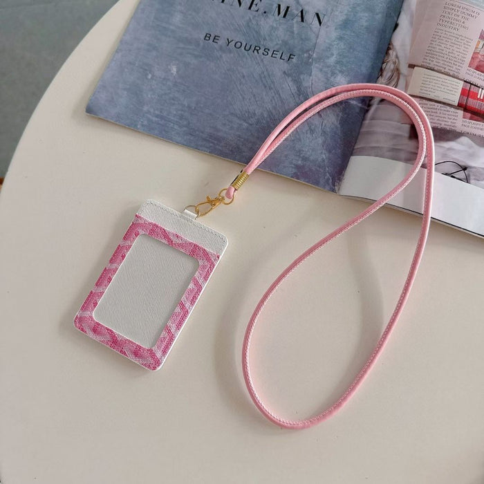 Wallet Card Holder With Strap Card Holder