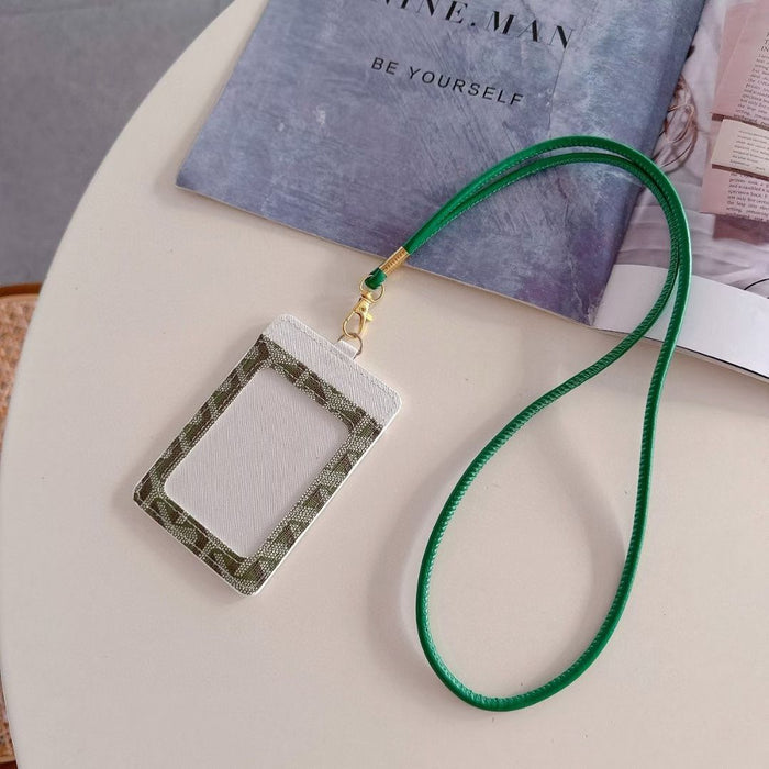 Wallet Card Holder With Strap Card Holder