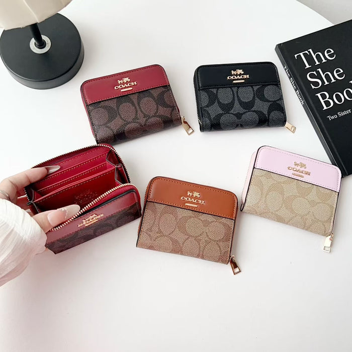 Coach Wallet Card Holder With ZIP