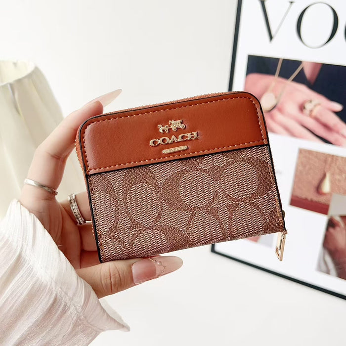 Wallet Card Holder With ZIP