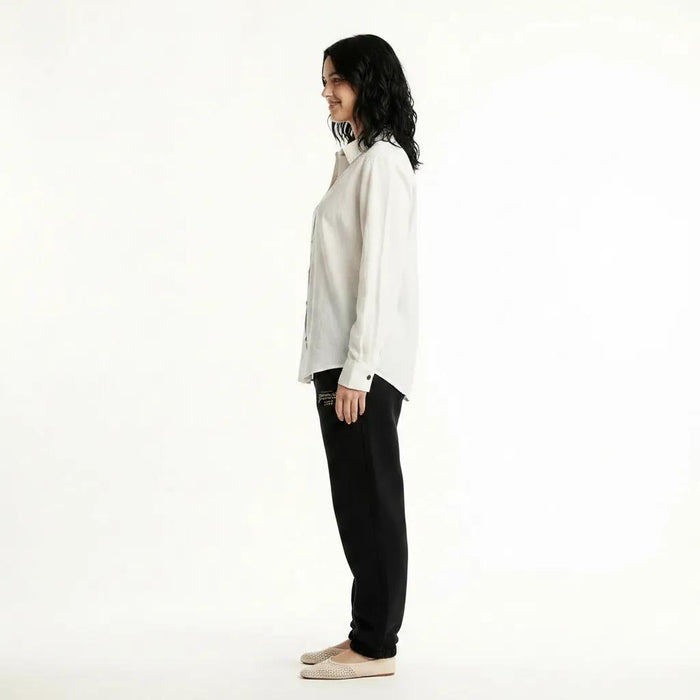 Women Black Regular Fit Typography Joggers