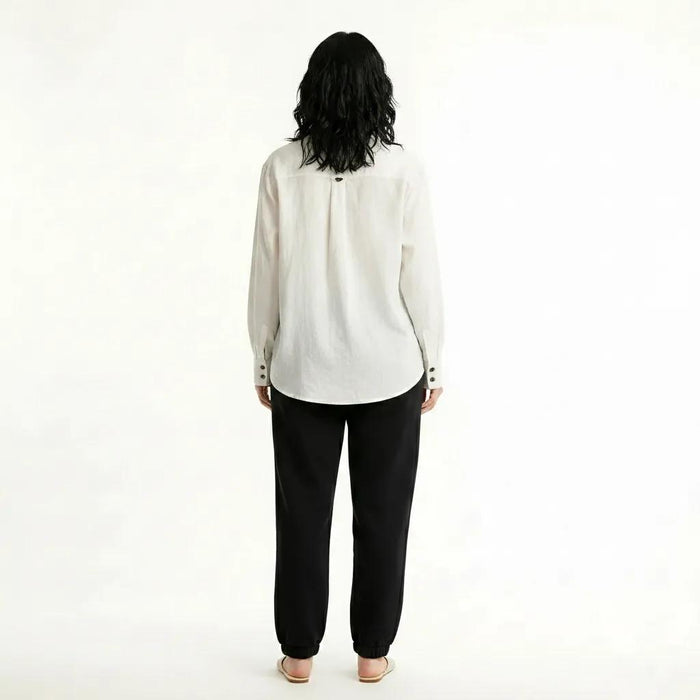 Women Black Regular Fit Typography Joggers