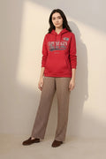 Women Colourblocked Round Neck Sweatshirt