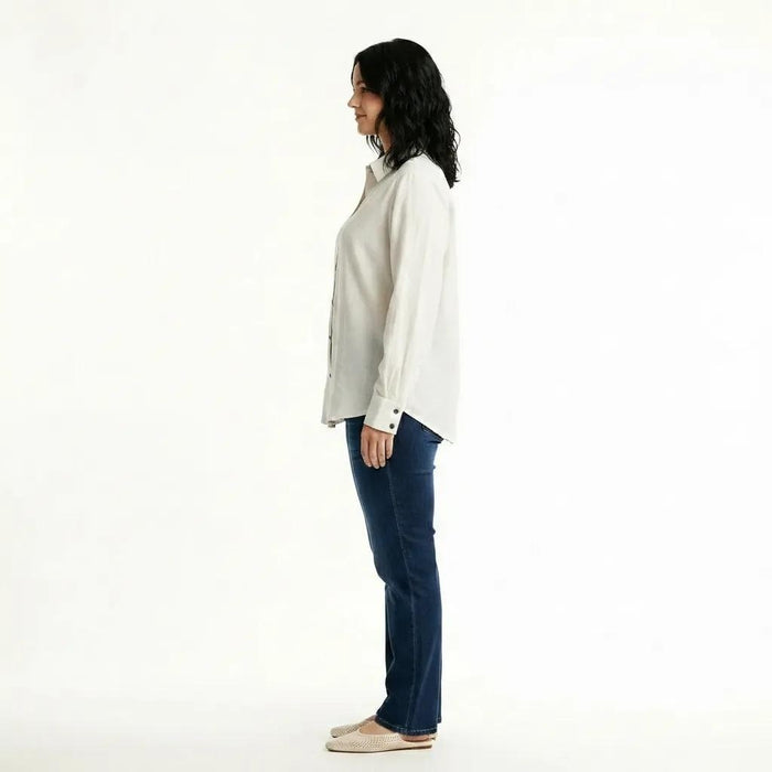 Women Dark Blue Bootcut Mid-Rise Light Fade Stretchable Jeans