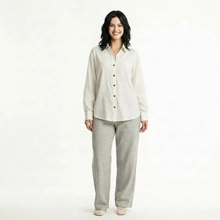 Women Fern Melange Regular Fit Track Pants