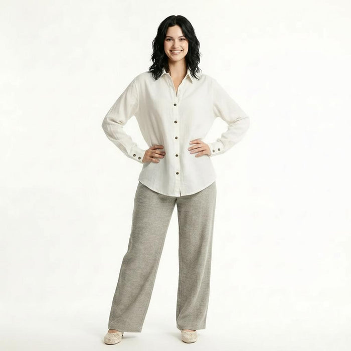 Women Fern Melange Regular Fit Track Pants
