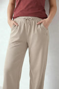 Women French Oak Regular Fit Textured Track Pants