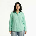 Women Green Solid Shirts