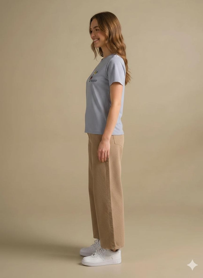 Women Lilac T-shirt