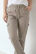 Women London Fog Regular Fit Cargos