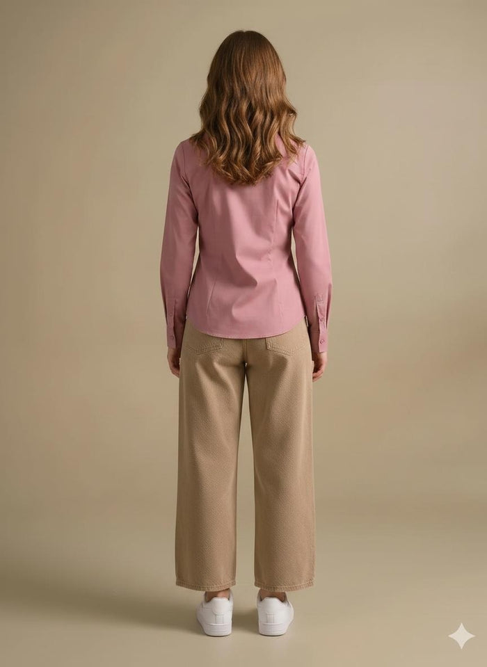 Women  Pink Casual Shirt