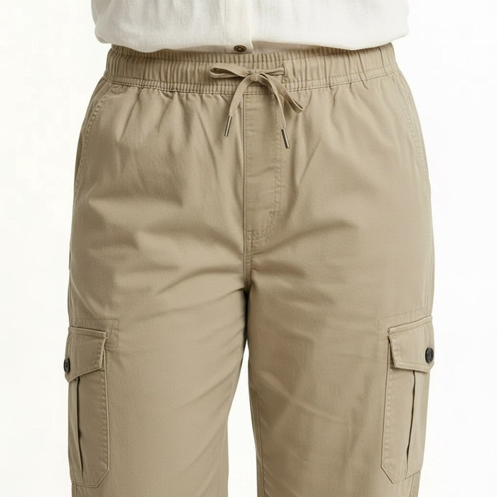 Women Safari Regular Fit Solid Track Pants