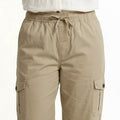Women Safari Regular Fit Solid Track Pants