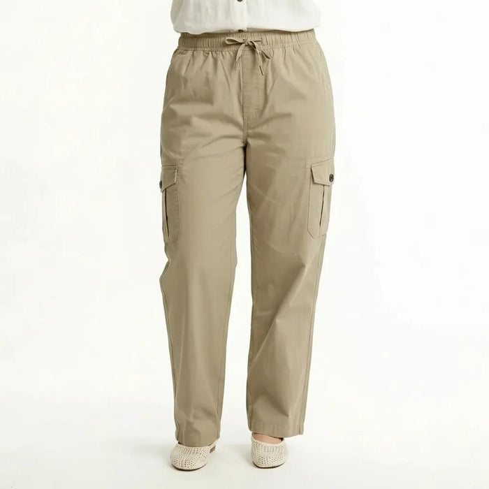 Women Safari Regular Fit Solid Track Pants