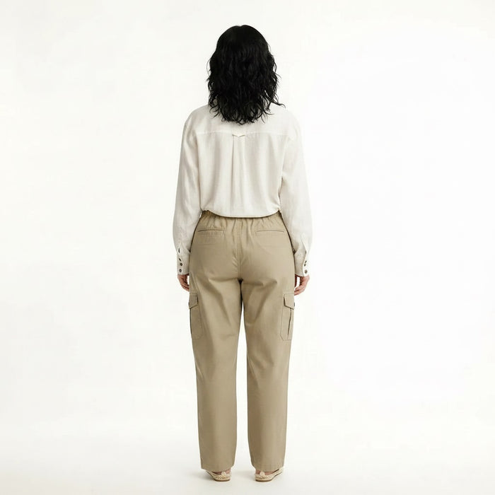 Women Safari Regular Fit Solid Track Pants