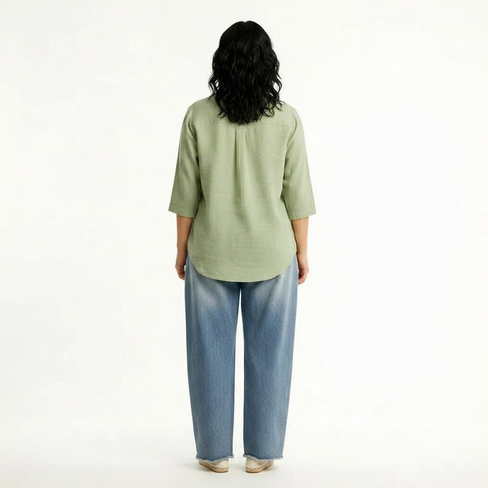 Women Sage Casual Shirt